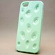 MINIOPAL CASE 89109 [iPhone5用 大粒イチゴシリーズ ライトブルー×ブルー 蛍光]