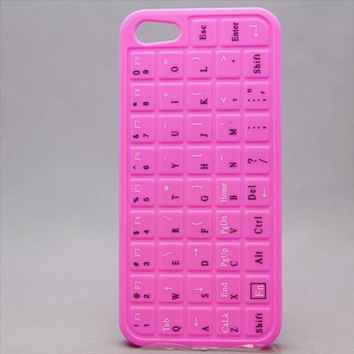 MINIOPAL CASE 89307 [iPhone5用 キーボードシリーズ ライトピンク]