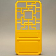 MINIOPAL CASE 91850 [iPhone5用 背面カバータイプ イエロー ドアモチーフ]
