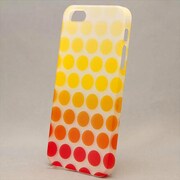 MINIOPAL CASE 90860 [iPhone5用 背面カバータイプ オレンジ ドット柄]