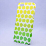 MINIOPAL CASE 90877 [iPhone5用 背面カバータイプ イエロー ドット柄]
