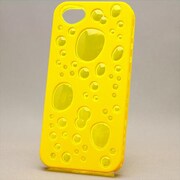 MINIOPAL CASE 89956 [iPhone5用 背面カバータイプ イエロー×イエロー 部分スケルトン]