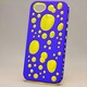 MINIOPAL CASE 85415 [iPhone5用 背面カバータイプ ブルー×イエロー 部分スケルトン]
