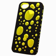 MINIOPAL CASE 84197 [iPhone5用 背面カバータイプ イエロー×ブラック 部分スケルトン]