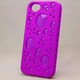 MINIOPAL CASE 89987 [iPhone5用 背面カバータイプ パープル×パープル 部分スケルトン]