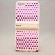 MINIOPAL CASE 07193 [iPhone5用 2WAYタイプ ホワイト×ピンク 蛍光スタンド可]