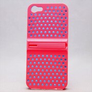 MINIOPAL CASE 07223 [iPhone5用 2WAYタイプ ピンク×ブルー 蛍光スタンド可]