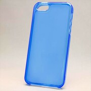 MINIOPAL CASE 82346 [iPhone5用 シンプルデザイン クリア×ブルー スケルトン]