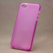 MINIOPAL CASE 81295 [iPhone5用 背面カバータイプ クリアパープル スケルトン]