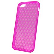 MINIOPAL CASE 14696 [iPhone5用 背面カバータイプ クリア×パープル スケルトン]