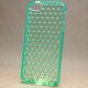 MINIOPAL CASE 06790 [iPhone5用 背面カバータイプ クリア×グリーン スケルトン]