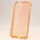 MINIOPAL CASE 07353 [iPhone5用 背面カバータイプ クリア×オレンジ スケルトン]