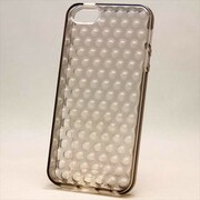 MINIOPAL CASE 90259 [iPhone5用 背面カバータイプ クリア×ブラック スケルトン]