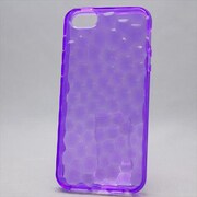 MINIOPAL CASE 90228 [iPhone5用 背面カバータイプ クリアパープル スケルトン]