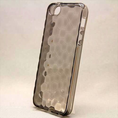 MINIOPAL CASE 90242 [iPhone5用 背面カバータイプ クリアブラック スケルトン]