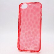 MINIOPAL CASE 87761 [iPhone5用 背面カバータイプ クリアレッドオレンジ スケルトン]