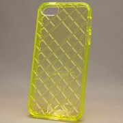 MINIOPAL CASE 16676 [iPhone5用 背面カバータイプ クリア×イエロー スケルトン]