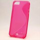MINIOPAL CASE 85583 [iPhone5用 背面カバータイプ クリアオレンジ スケルトンストラップ穴付]