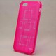 MINIOPAL CASE 89734 [iPhone5用 背面カバータイプ ピンク スケルトン]