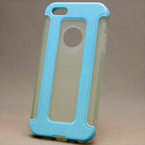 MINIOPAL CASE 85651 [iPhone5用 背面カバータイプ ライトブルー]