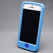 MINIOPAL CASE 88461 [iPhone5用 両面カバータイプ ライトブルー]