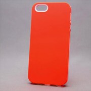 MINIOPAL CASE 89772 [iPhone5用 背面カバータイプ オレンジ×ホワイト ワンポイントあり]