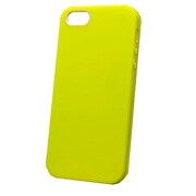 MINIOPAL CASE 89796 [iPhone5用 背面カバータイプ グリーン×ホワイト ワンポイントあり]