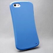 MINIOPAL CASE 85361 [iPhone5用 フィットタイプシリーズ ブルー ストラップ穴あり]