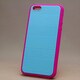 MINIOPAL CASE 88386 [iPhone5用 二色組み背面カバーシリーズ ブルー×ピンク]