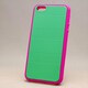 MINIOPAL CASE 85392 [iPhone5用 二色組み背面カバーシリーズ グリーン×ピンク]