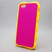 MINIOPAL CASE 85354 [iPhone5用 2色混合シリーズ ピンク×イエロー]