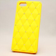 MINIOPAL CASE 90617 [iPhone5用 ポイントストーンシリーズ イエロー]