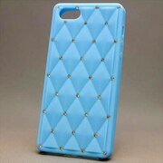 MINIOPAL CASE 90624 [iPhone5用 ポイントストーンシリーズ ライトブルー]