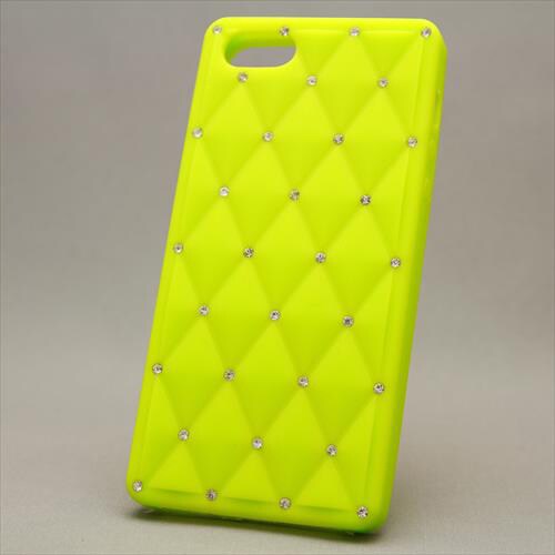 MINIOPAL CASE 90648 [iPhone5用 ポイントストーンシリーズ ライトグリーン]