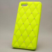MINIOPAL CASE 90648 [iPhone5用 ポイントストーンシリーズ ライトグリーン]