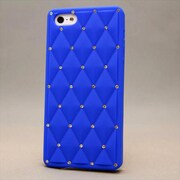 MINIOPAL CASE 90662 [iPhone5用 ポイントストーンシリーズ ブルー]