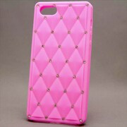 MINIOPAL CASE 90679 [iPhone5用 ポイントストーン入りシリーズ ライトピンク]