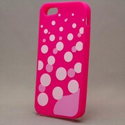 MINIOPAL CASE 87839 [iPhone5用 水玉ドットシリーズ ピンク]