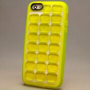 MINIOPAL CASE 86153 [iPhone5用 背面カバータイプ グリーン プニプニケース]