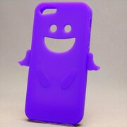 MINIOPAL CASE 87549 [iPhone5用 スマイルエンジェルシリーズ パープル 羽つき]