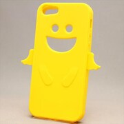 MINIOPAL CASE 87556 [iPhone5用 スマイルエンジェルシリーズ イエロー 羽つき]