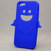 MINIOPAL CASE 87518 [iPhone5用 スマイルエンジェルシリーズ ブルー 羽つき]