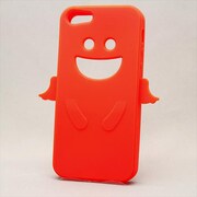 MINIOPAL CASE 87525 [iPhone5用 スマイルエンジェルシリーズ オレンジ 羽つき]