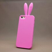 MINIOPAL CASE 82599 [iPhone5用 うさぎ耳シリーズ ライトピンク]