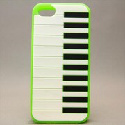 MINIOPAL CASE 81479 [iPhone5用 ピアノ鍵盤シリーズ パステルグリーン]