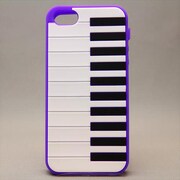 MINIOPAL CASE 81417 [iPhone5用 ピアノ鍵盤シリーズ ブルー]