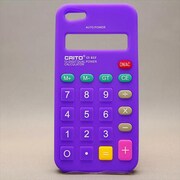 MINIOPAL CASE 81097 [iPhone5用 計算機シリーズ パープル]