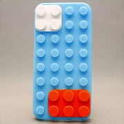 MINIOPAL CASE 81028 [iPhone5用 レゴ風ブロックシリーズ ライトブルー]