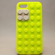 MINIOPAL CASE 81370 [iPhone5用 レゴ風ブロックシリーズ グリーン]