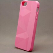 MINIOPAL CASE 16560 [iPhone5用 凹凸シリコンシリーズ ベビーピンク]
